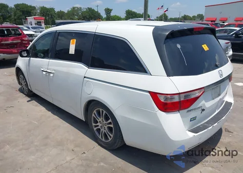 2011 Honda Odyssey Exl из США, поврежденный, VIN 5FNRL5H69BB084344